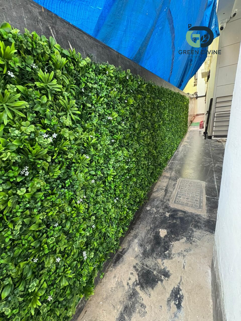 Artificial Vertical Garden Project 1 by Green Divine